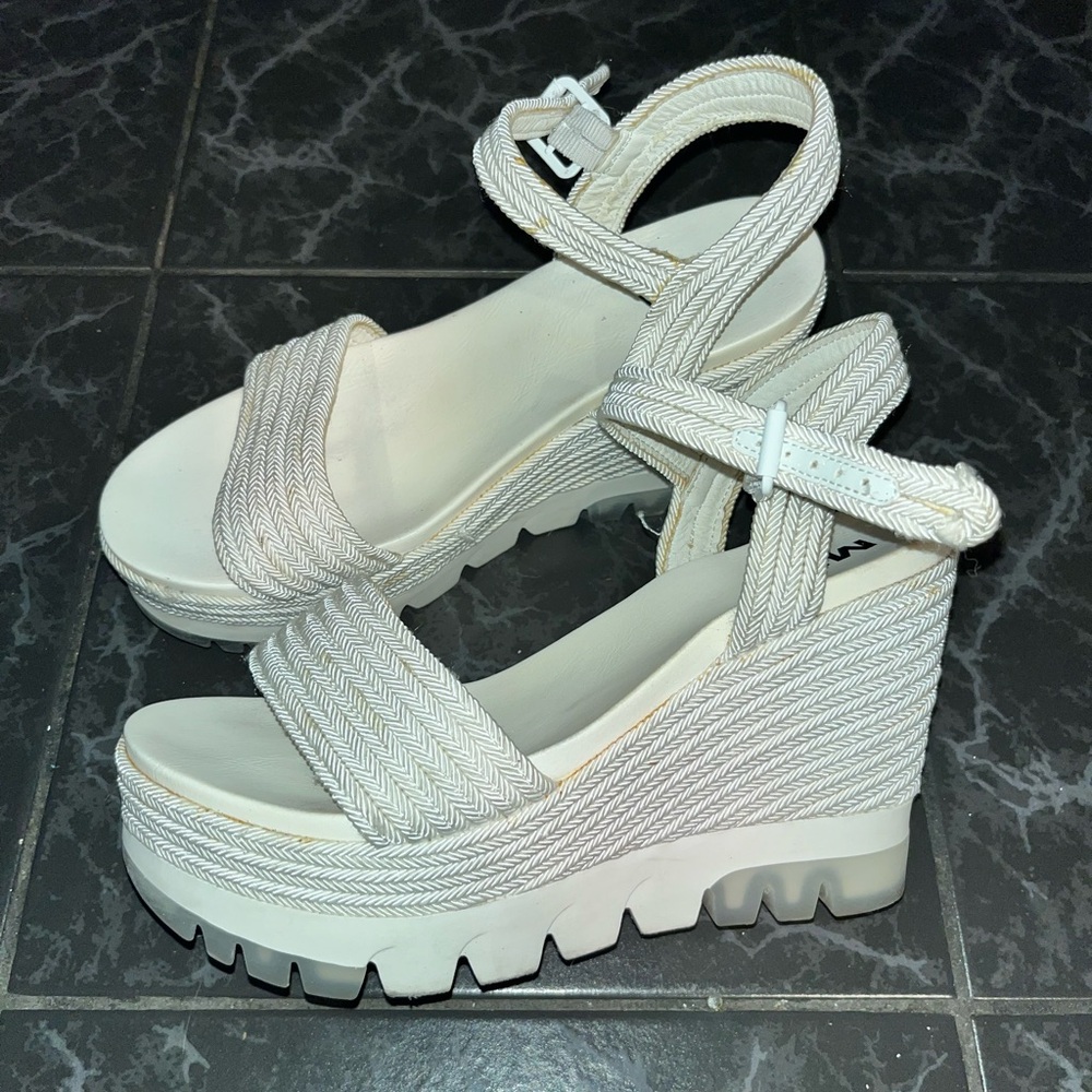 MIA Multimedia Wedge Sandals